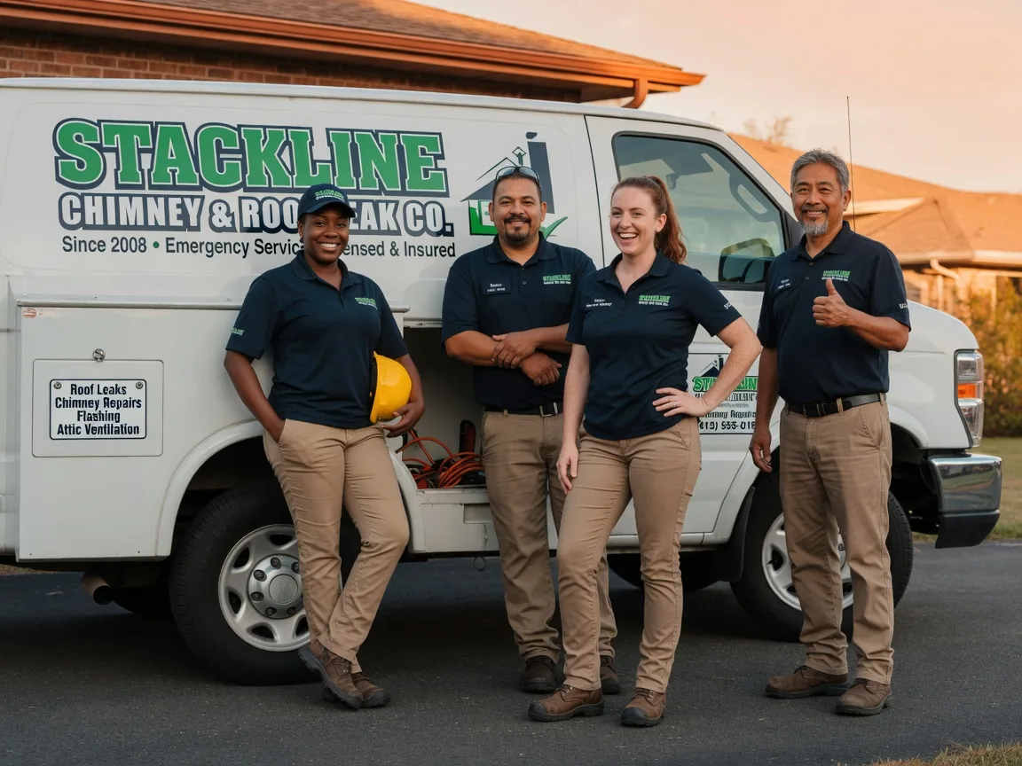 Chimney flashing repair company in Calais, VT